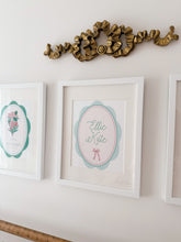 Load image into Gallery viewer, Custom Name Art Print | 8x10 Inches | Multiple Colors Available