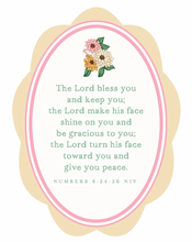 Load image into Gallery viewer, Set of 2 Custom Art Prints | Numbers 6:24