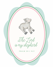 Load image into Gallery viewer, Set of 2 Custom Art Prints | Psalm 23:1