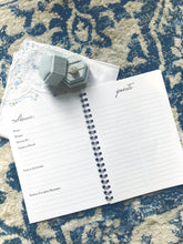 Load image into Gallery viewer, Little Blue Wedding Journal