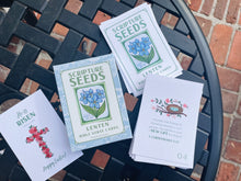 Load image into Gallery viewer, Scripture Seeds | Lenten Bible Verse Card Set