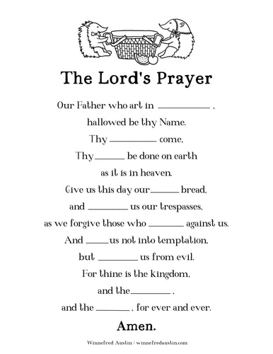 The Lord's Prayer Set | Free Digital Download
