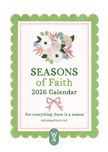 2026 Seasons of Faith Calendar