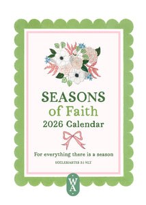 2026 Seasons of Faith Calendar