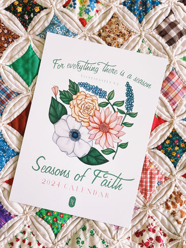 2024 Seasons of Faith Calendar