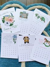Load image into Gallery viewer, Gift Set of 6: 2024 Seasons of Faith Calendar