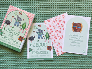 Jesus is the Treasure | Scripture Cards Set