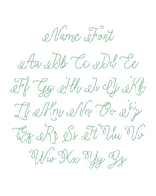 Load image into Gallery viewer, Custom Name Art Print | 8x10 Inches | Multiple Colors Available