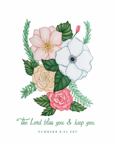 Art Print | The Lord Bless You