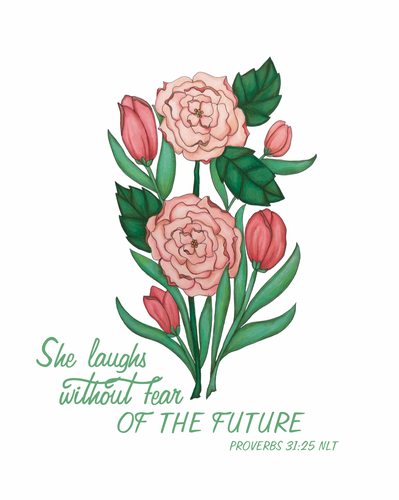 Art Print | She Laughs