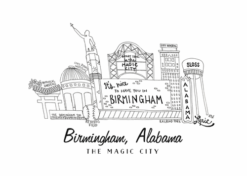 Print | Birmingham, Alabama