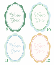 Load image into Gallery viewer, Custom Name Art Print | 8x10 Inches | Multiple Colors Available