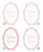 Load image into Gallery viewer, Custom Name Art Print | 8x10 Inches | Multiple Colors Available