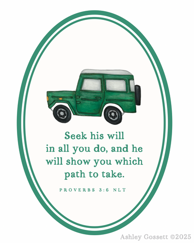 Art Print | Proverbs 3:6