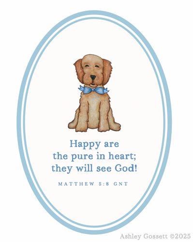 Art Print | Matthew 5:8