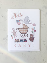 Load image into Gallery viewer, Notecard - Hello Baby