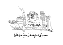Load image into Gallery viewer, Print | Birmingham Cityscape