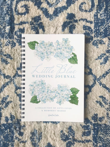 Little Blue Wedding Journal