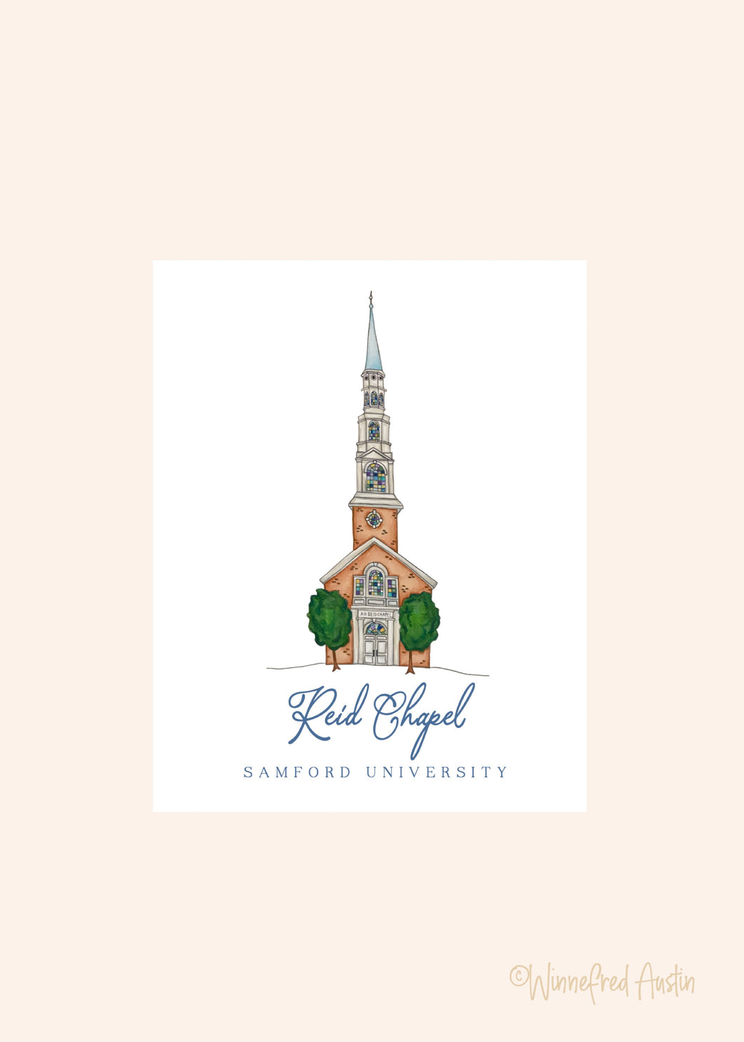 Reid Chapel | Notecard Set