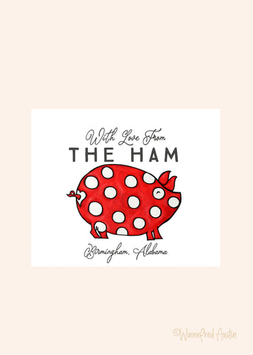 With Love From The Ham | Notecard Set