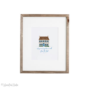 Art Print | As For Me & My House